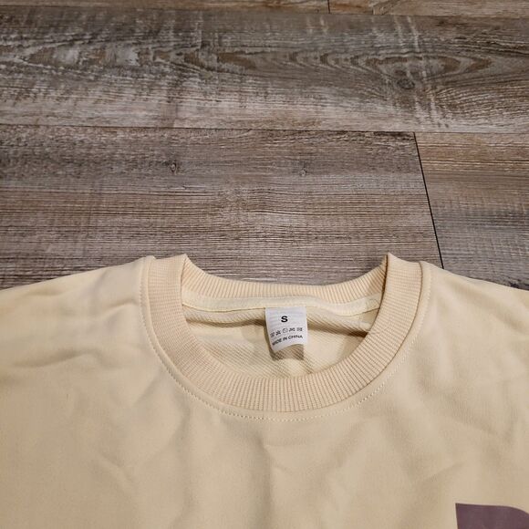 Be You You Are Enough Graphic Sweatshirt Crew Neck Womens Size Small - Picture 4 of 8